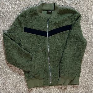 Fleece Bomber Jacket